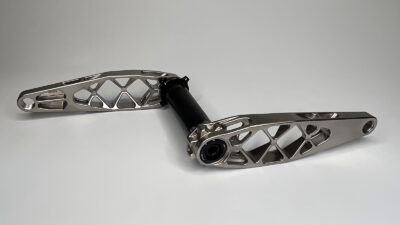 5DEV Titanium Cranks Are Extra Machined, now Available in 157.5mm for eBikes