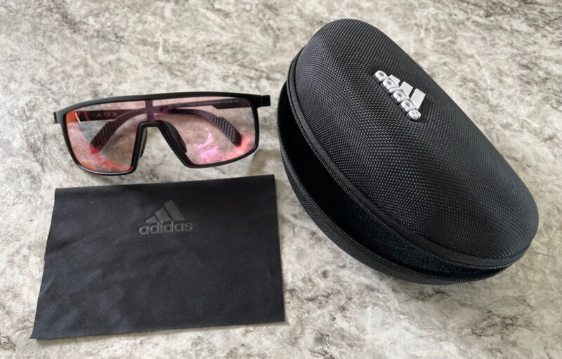 Adidas SP0057 sunglasses, with case and cloth