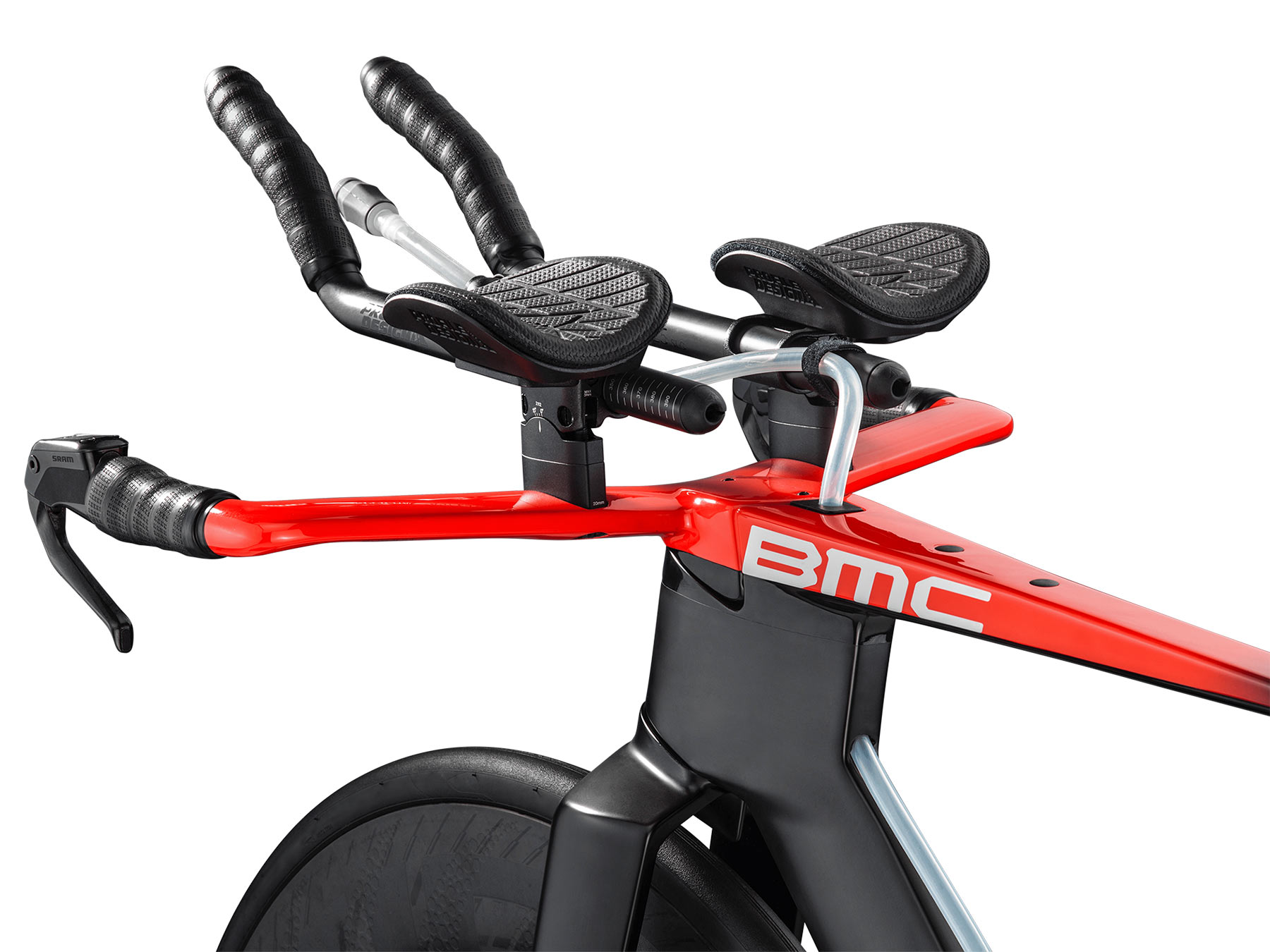 BMC Speedmachine time-trial triathlon bike, integrated cockpit