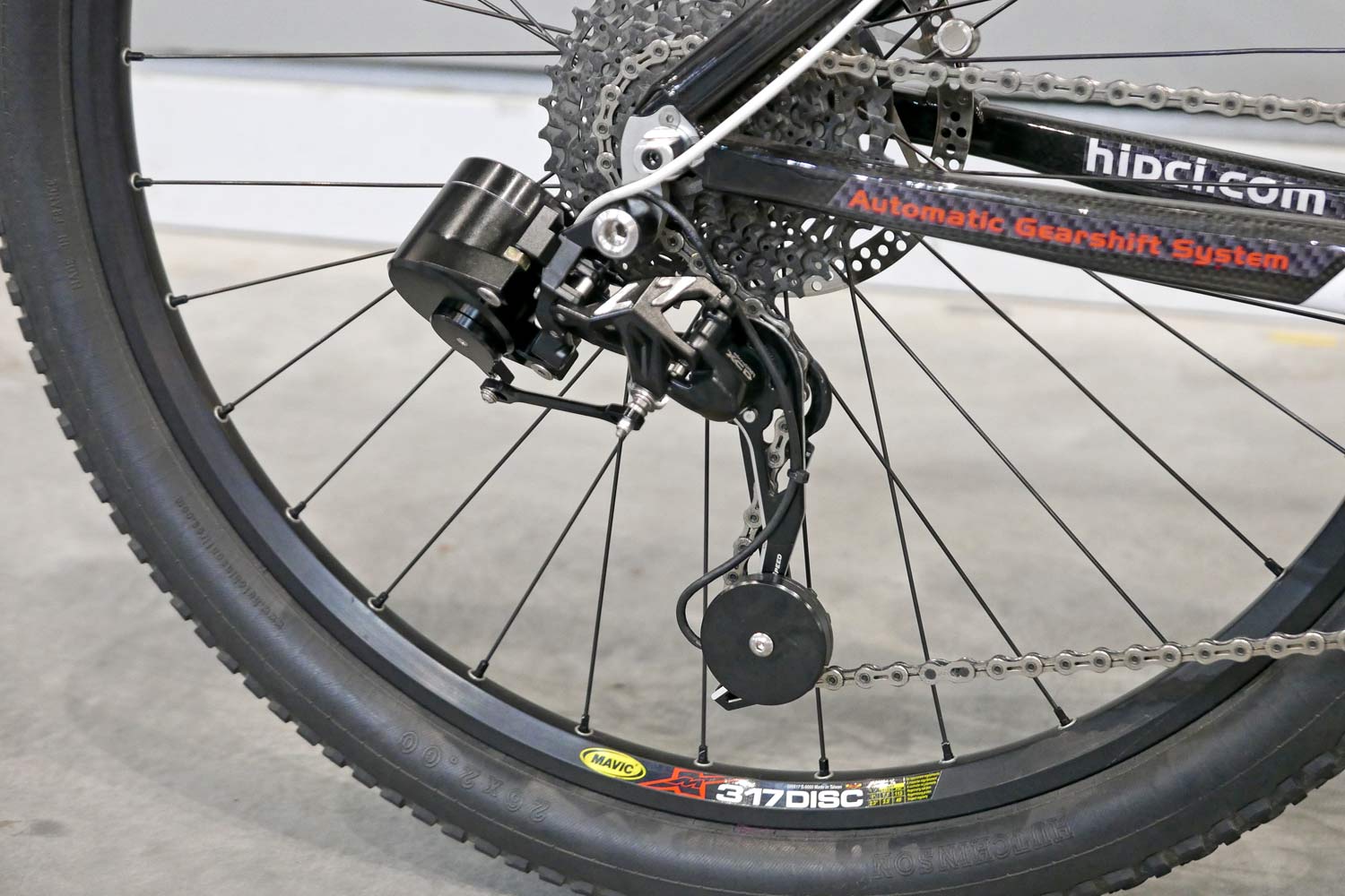 Automatic Gearshift System smart derailleur delivers auto 1x shifts