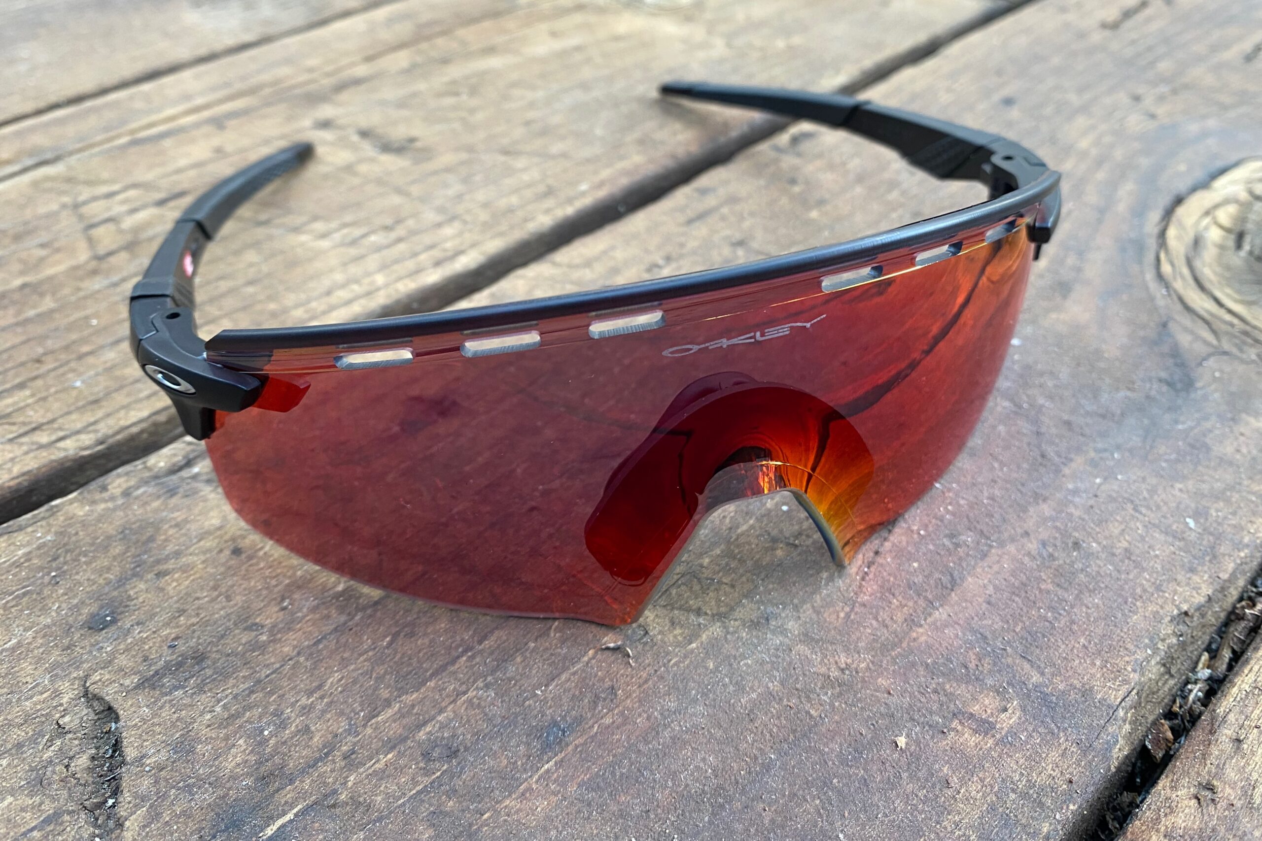 Oakley Encoder Strike frameless cycling sunglasses