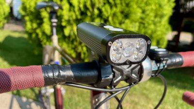Ravemen PR2400 light review: self-contained headlight lets you charge the single track & your phone