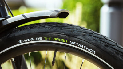 Schwalbe Green Marathon is a Recycled Tire Made from Old Bicycle Tires