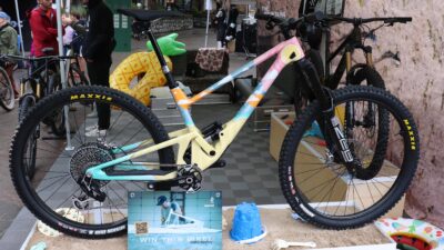 Crankworx Whistler 2023: Cool bikes, Custom Painted Helmets & a Steve Smith Jersey for a Good Cause