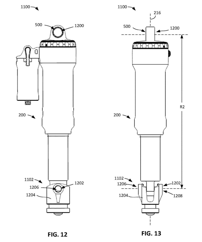 rockshox vibration damping shock end mounts sram patent single end scenario